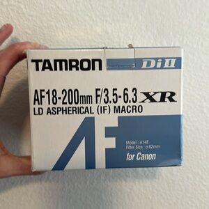 TAMRON AF 18-200mm F3.5-6.3 XR Di II MACRO A14 for CANON